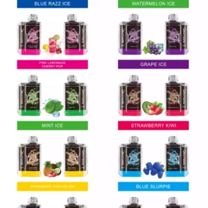 High Quality Grativape Gbot 10000 Puffs Disposable Vape Pen Wholesale with 5% Nicotine and Rechargeable Battery 4