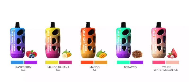 Grativape iPanda 15000 Puffs Original Factory 650mAh Battery and Liquid Display 18ml Disposable Vape Pen Wholesale 3