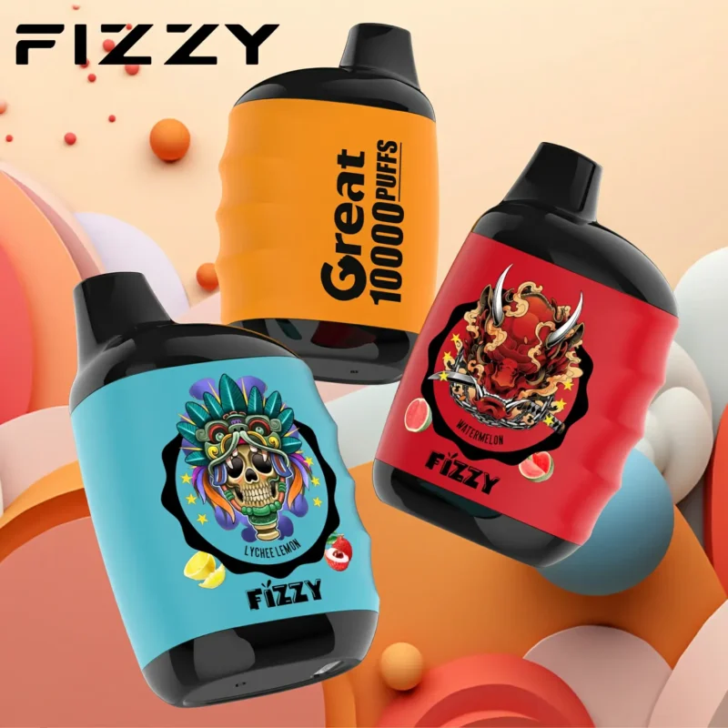 Bulk Buy Fizzy Great 10000 Puffs Low Nicotine Disposable Vape Pens 1