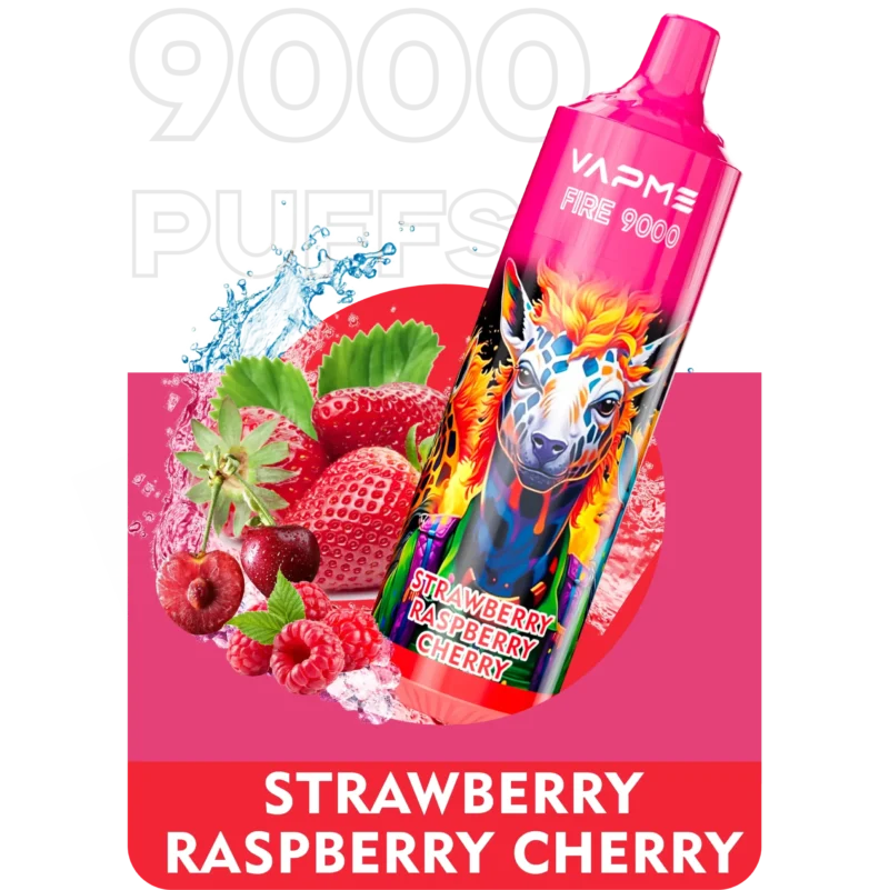 Vapme Fire 9000 Puffs 18 Flavors in Stock with 650 mAh 18ml Pre Filled 0 2 3 5 Nicotine Wholesale Disposable Vape Pen With RBG Light 14 scaled