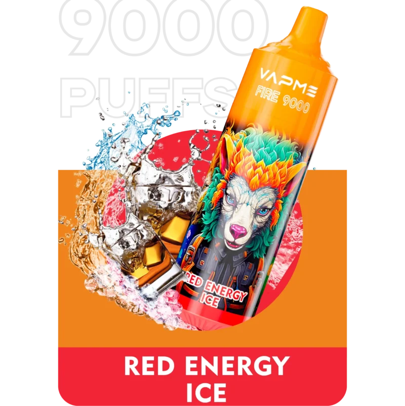 Vapme Fire 9000 Puffs 18 Flavors in Stock with 650 mAh 18ml Pre Filled 0 2 3 5 Nicotine Wholesale Disposable Vape Pen With RBG Light 9 scaled