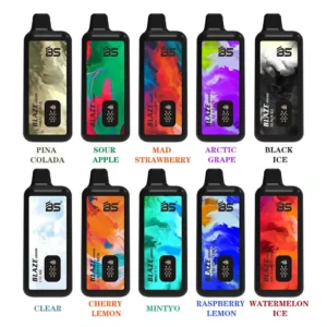 Browse BREZE BLAZE 10000 Puffs Rechargeable Power Disposable Vape Wholesale Direct from Factory Multiple Flavors Available 0% 2% 5% Nicotine 2