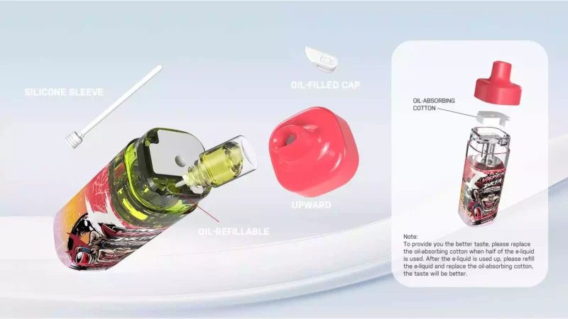 VAPEN DRTA 12000 PUFFS 2 5 Low Nicotine Wholesale Disposable Vape Oil Core Separation 15 Flavors Buy Bulk Super Cheap 5
