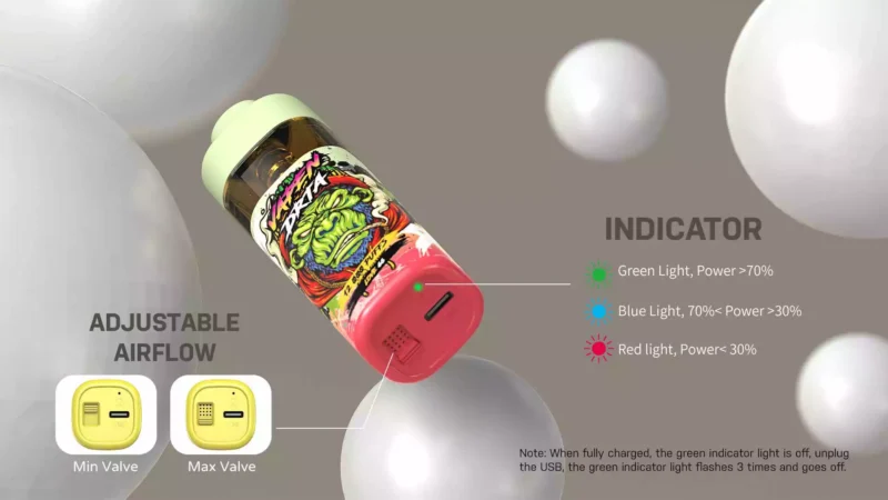Affordable VAPEN DRTA 12000 PUFFS Low Nicotine 2% 5% Wholesale Disposable Vape with Oil Core Separation and 15 Flavors 2