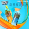 Bestselling VAPEN ROCS vape 16000 PUFFS Rechargeable 2% 5% Low Nicotine Refillable Oil Wholesale Disposable Vape from Original Factory China