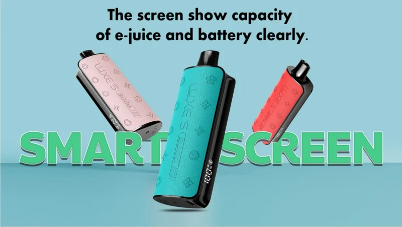 Vookbar Luxes 8000 Puffs Wholesale Disposable Vapes Rechargeable Bulk Buy 5% Nicotine Extremely Affordable 1