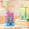 MRVI PUFFING 15000 PUFFS 25ml E-Liquid Made in China Dual Mesh Coil Disposable Vape Wholesale Original Quality Bulk Multiple Flavors 2% 5% Nicotine