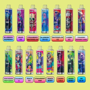 Uwin Crystal 10000 Puffs Rechargeable 650mAh Wholesale Disposable Vape RGB Lights Nicotine 0 2 3 5 15 Flavors Factory Bulk Buy 11