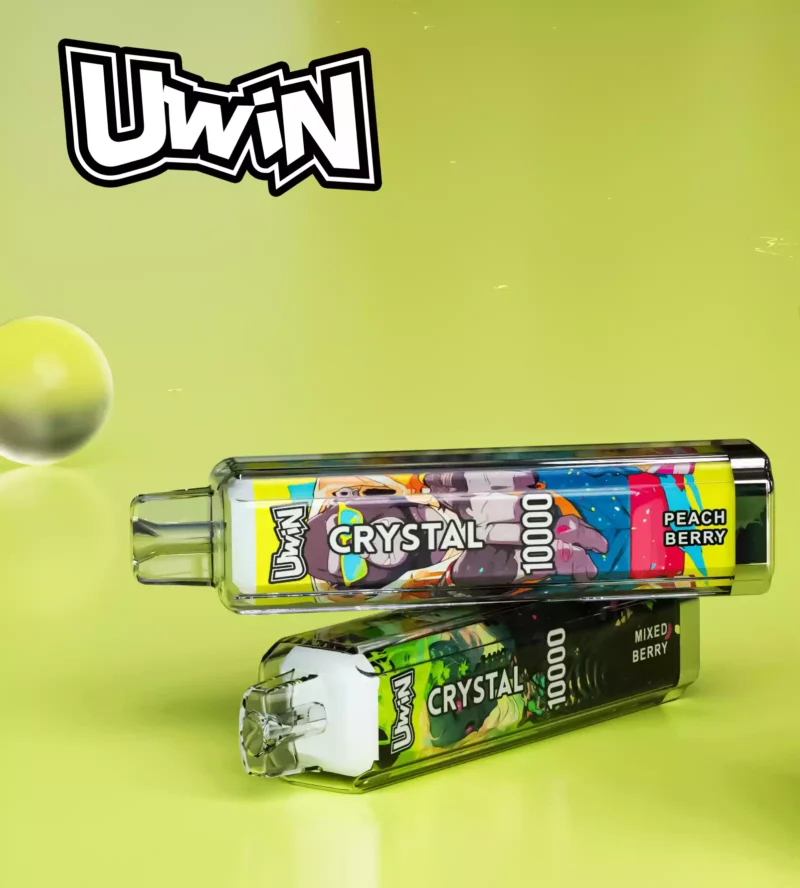 Best-Selling Uwin Crystal 10000 10K Puffs Disposable Vape with Customizable Nicotine Levels