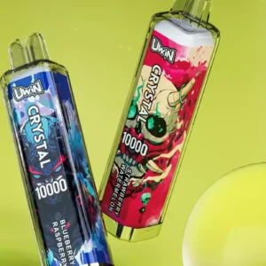 Uwin Crystal 10000 Puffs Rechargeable 650mAh Wholesale Disposable Vape RGB Lights Nicotine 0 2 3 5 15 Flavors Factory Bulk Buy 6