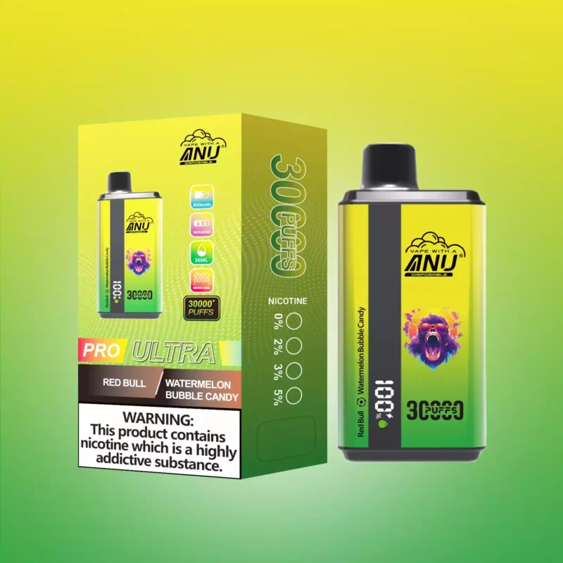 ANU Double Flavor 30000 Puffs Factory Direct Wholesale Experience a Variety of Flavors 6