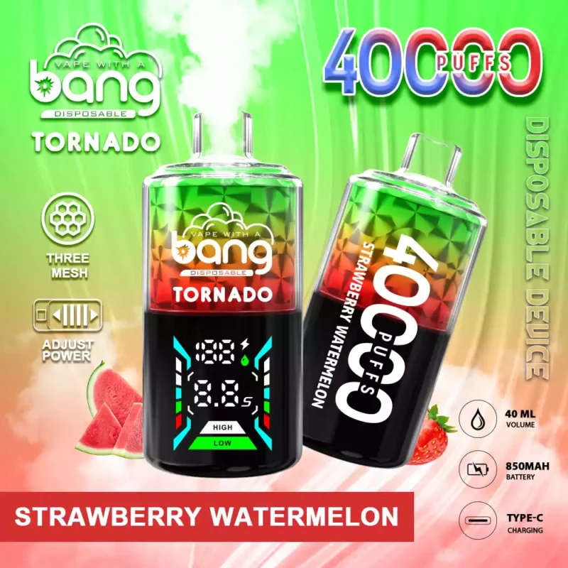 Bang Vape Tornado 40000 Puffs Triple Coils Disposable Vape 1