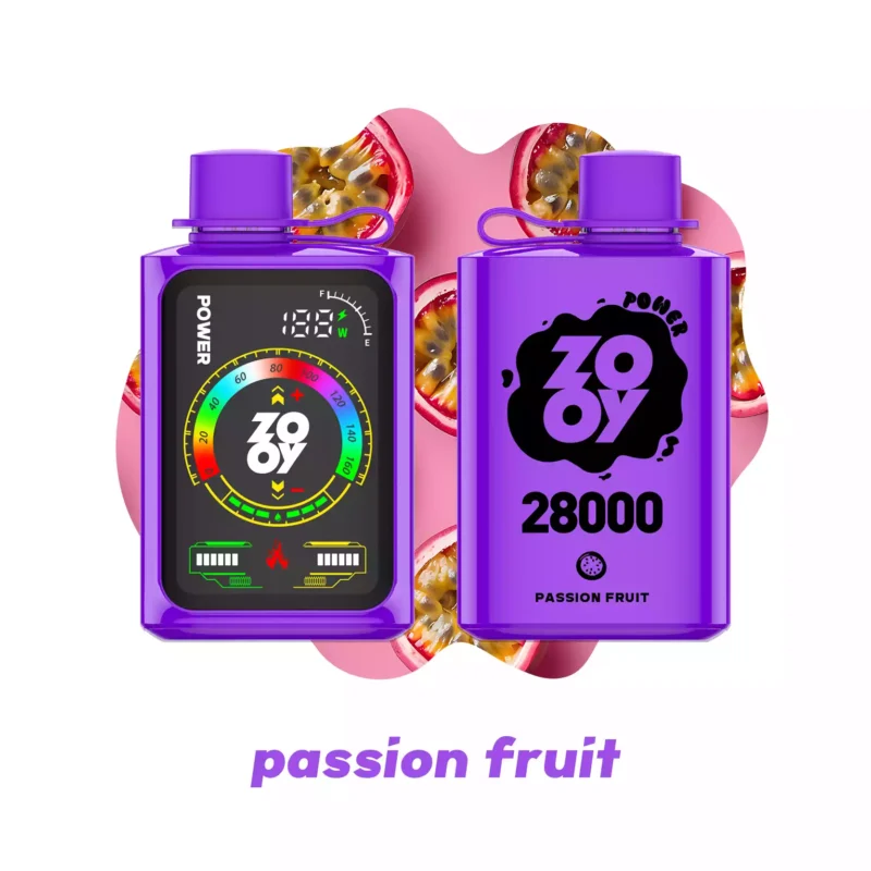 ZOOY POWER 28000 Puffs Disposable Vape Smart Display for Wholesale Across Europe 11