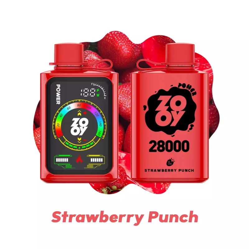 ZOOY POWER 28000 Puffs Disposable Vape Smart Display for Wholesale Across Europe 16