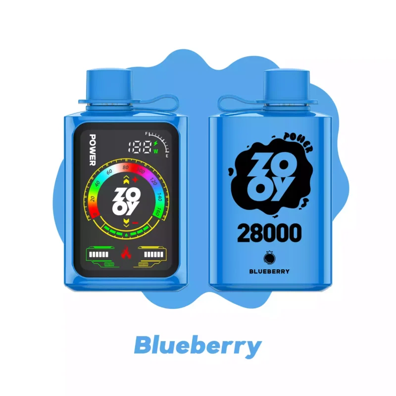 ZOOY POWER 28000 Puffs Disposable Vape Smart Display for Wholesale Across Europe 2
