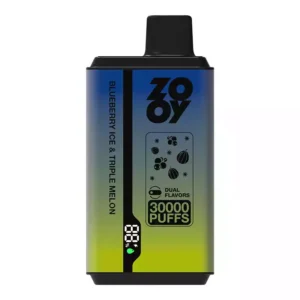 ZOOY Twins 30000 Puffs Dual Flavor Disposable Vape with Smart Display Screen and Fast Rechargeable Battery 1